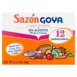Sazon Goya Sin Achiote