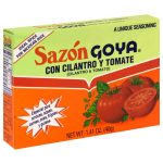Sazon Goya Con Cilantro Y Tomate